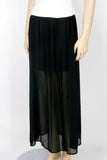 NWOT Forever 21 Half Sheer Chiffon Maxi-Size Small