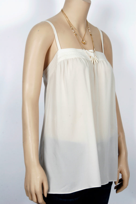 NWT Vince Embroidered Silk Camisole-Size X-Small