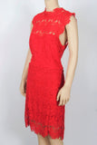 NWT Intimately Free People Red "Daydream" Lace Dress-Size Large