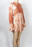 NWT Free People Lady Luck Print Tunic-Size Small