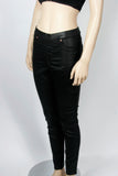 NWT H&M Waxed/Coated Pull On Stretch Pants-Size 8
