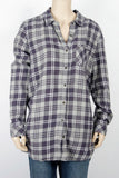 BP Plaid Button Up Flannel Shirt-Size Large