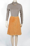 St. John's Bay Camel Corduroy Skirt-Size 4