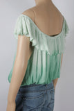 NWT Free People "Cora Lee" Off The Shoulder Top-Size Small