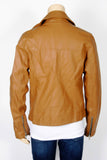 NWOT Forever 21 Brown Moto Jacket-Size Medium
