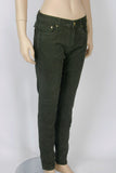 NWT H&M Slim Fit Corduroy Olive Green Pants-Size 8