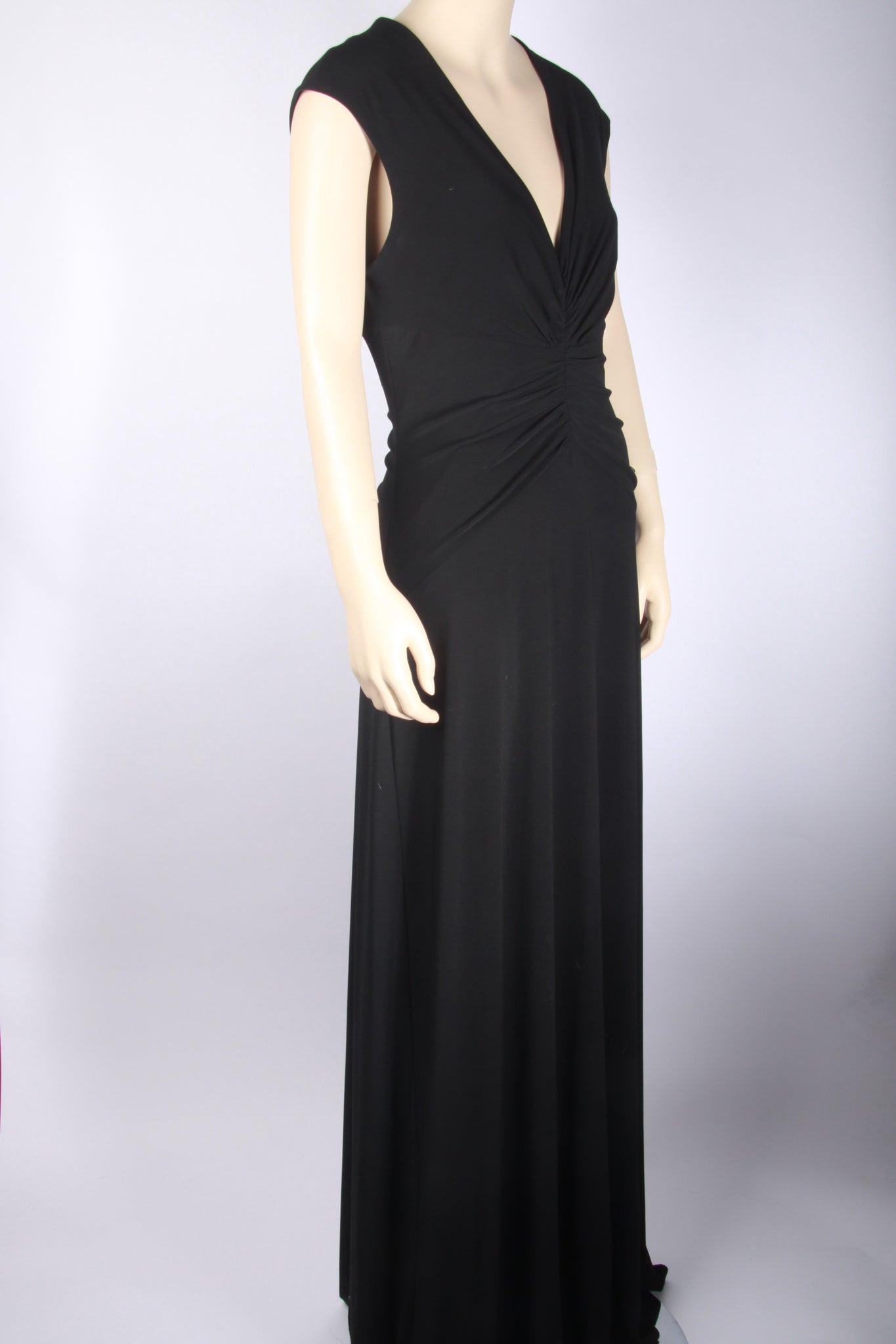 Laundry By Shelli Segal Black Maxi Dress-Size 8 Second Bite Laundry By Shelli Segal Black Maxi Dress-Size 8 Second Bite