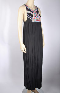 Ripcurl Embroidered Maxi Dress-Size X-Small