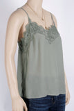 NWT Abercrombie & Fitch Green Camisole-Size X-Small