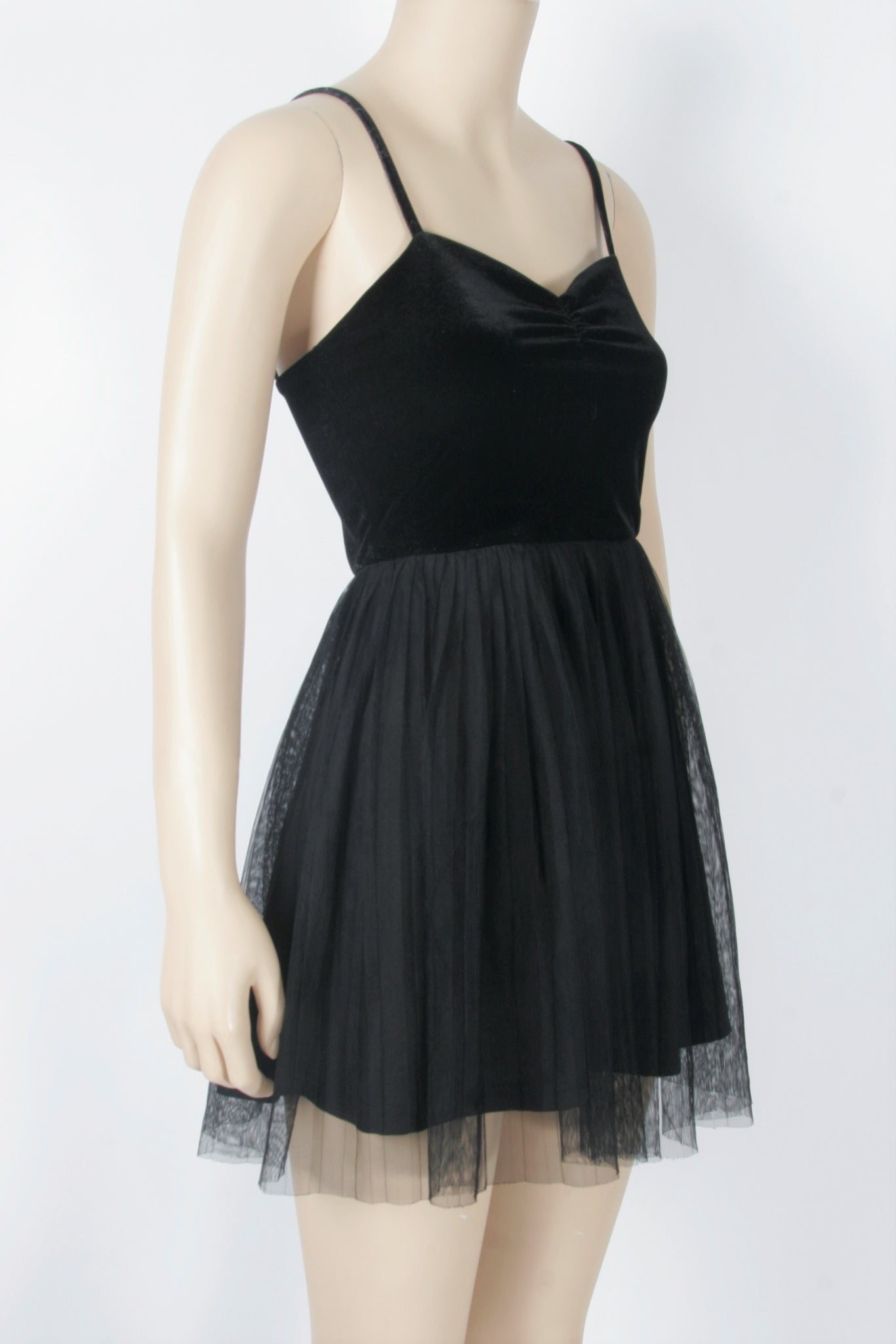 h&m conscious black dress H&M Conscious Choice Rhinestone Dress