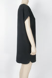 Lumiere Black Short Sleeve Dress-Size Small