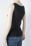 Ann Taylor Sleeveless Black Silk Blend Top-Size X-Small