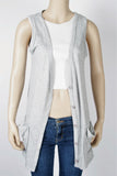 Kaitlyn Gray Vest-Size Large