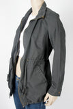 Forever 21 Gray Cargo Utility Jacket-Size Small