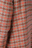 Marvin Richards Orange Mod Circle Coat- Size Medium