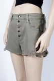 Mossimo Olive Green High Rise Shorts-Size 14/32