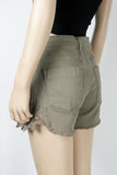 Mossimo Olive Green High Rise Shorts-Size 14/32