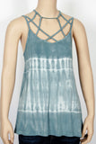 NWT American Eagle Soft & Sexy Tie Dye Cage Tank Top-Size Small