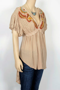 NWT Free People "Fiesta Nueva" Top-Size X-Small, Size-Small