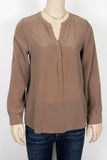NWT Joie "Peterson B" Silk Blouse-Size X-Small