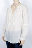 NWT Paige "Ava" White Blouse-Size Small