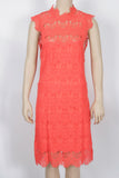 NWT Intimately Free People Coral "Daydream" Lace Dress-Size Large