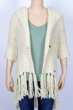 Hollister Short Sleeve Hoodie Cardigan-Size X-Small/Small