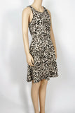 H&M Fit & Flare Leopard Dress-Size Small