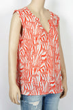 H&M Zebra Graphic Sleeveless Top-Size Small