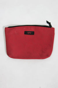 NWOT  Maroon Make-Up Bag