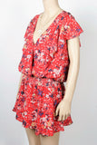 NWT Parker Small Smocked Waist Printed Dress-Size Small