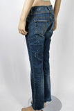 Victoria's Secret Paint Splatter Mid-Rise Jeans-Size 4