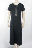 Vintage Land's End Black Dress-Size 2/4 Petite