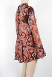 NWT Free People Lady Luck Print Tunic-Size X-Small