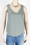 NWT Forever 21 Contemporary Sleeveless Sage Top-Size X-Small