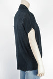 Mossimo Short Sleeve Black Cardigan-Size Small