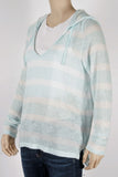 Aeropostale Striped Pullover Hoodie-Size Large