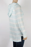 Aeropostale Striped Pullover Hoodie-Size Large