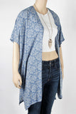 NWOT Forever 21 Cornflower Blue Kimono Style Top-Size Small