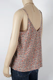 Abercrombie & Fitch Pink Floral Camisole-Size Small
