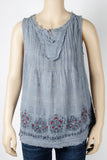 Knox Rose Chambray Top-Size X-Small