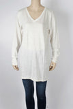 H&M Oatmeal V-Neck Pulllover-Size Small