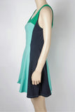 NWOT Express Colorblock Fit & Flare Dress-Size Small