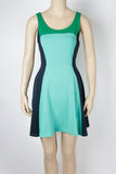 NWOT Express Colorblock Fit & Flare Dress-Size Small
