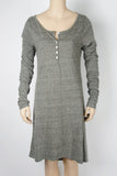 NWOT Stylemint Gray Henley Dress-Stylemint Size 2 (Equiv. to Size 6/8)