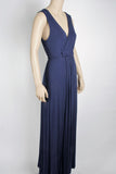 Nicole Richie Collection Navy Blue Knit Maxi Dress-Size X-Small