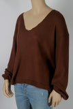 NWT Project Social T Maroon Waffle Top-Size Small