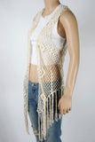 Marci Crocheted Vest-Size Small