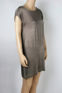 H&M Taupe Mini Dress-Size 6