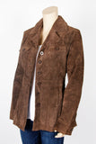 NWOT Tilt 100% Leather Chocolate Brown Jacket-Size Small